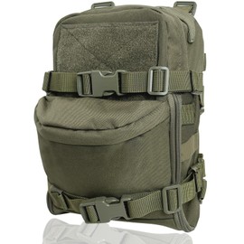 TWINFALCONS Tactical Hydration Backpack, Molle Backpack 500D Nylon Hydration Backpack Bag for 2L Hydration Bladder for Paintball Airsoft Hiking Riding