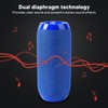Portable Bluetooth Speaker Waterproof Double Diaphragm Durable Bluetooth Subwoofer for