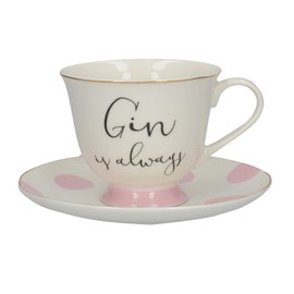 CREATIVE TOPS AVA & I Gin Tonic-Tasse und Untertasse
