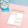 Knock Knock What (Not) to Overthink Pad: Daily Task Tracker