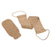 Healeved Back Rub Bath Rub Set Exfoliating Body Scrubber Sisal