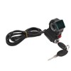 Electric Bike Twist Throttle ABS with Green Screen Lock Keys