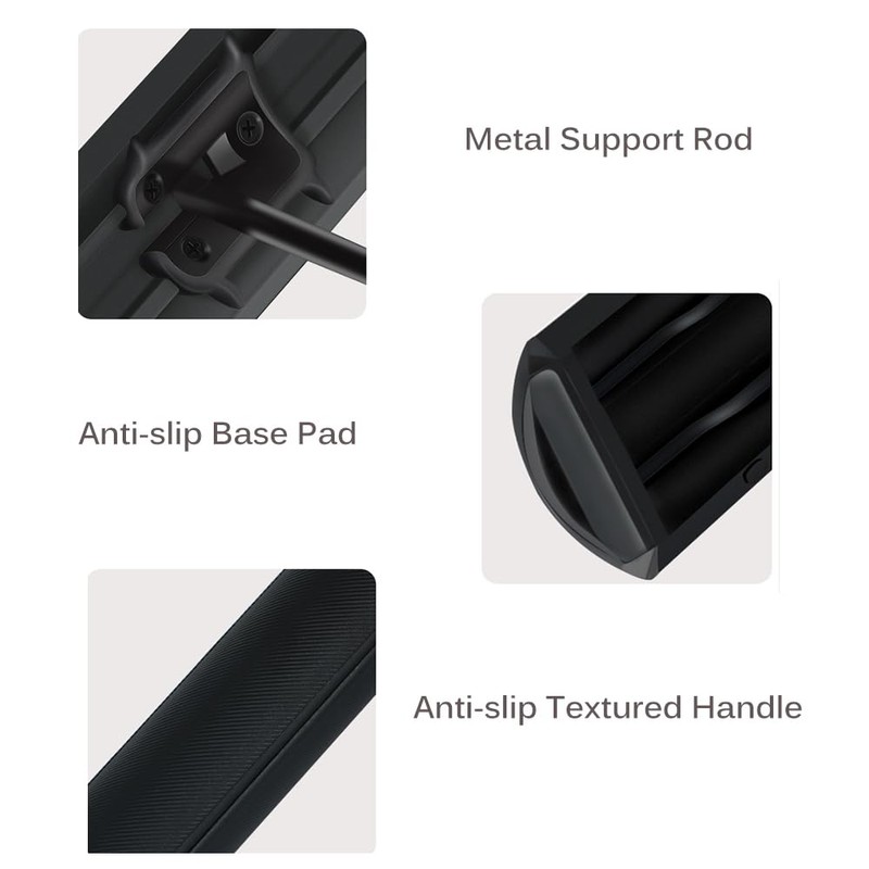 2 in 1 Invisible Selfie Stick Tripod with 1/4 Tripod