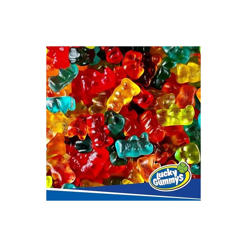 Lucky Gummys Ositos Gomitas De Frutas 1kg