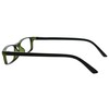 OPULIZE Ted Reading Glasses 2 Pack Narrow Matt Lightweight Frame