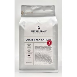 Smokin Beans 2-Pound Guatemala Antigua Freshly Roasted Coffee, Washed Processing, Medium Roast, Premium Whole Bean Specialty Coffee