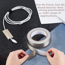 Aihmilcl Faraday Tape Conductive Tape E m i Shielding Tape Faraday Fabric R FID Blocking Material for Faraday Cloth, EMI Shielding, Wire Harness, Cable Interference Blocking (2in x 65 Feet)