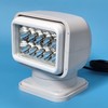 Led Search Light 7 Inch 50W 360 Degrees Rotating Remote