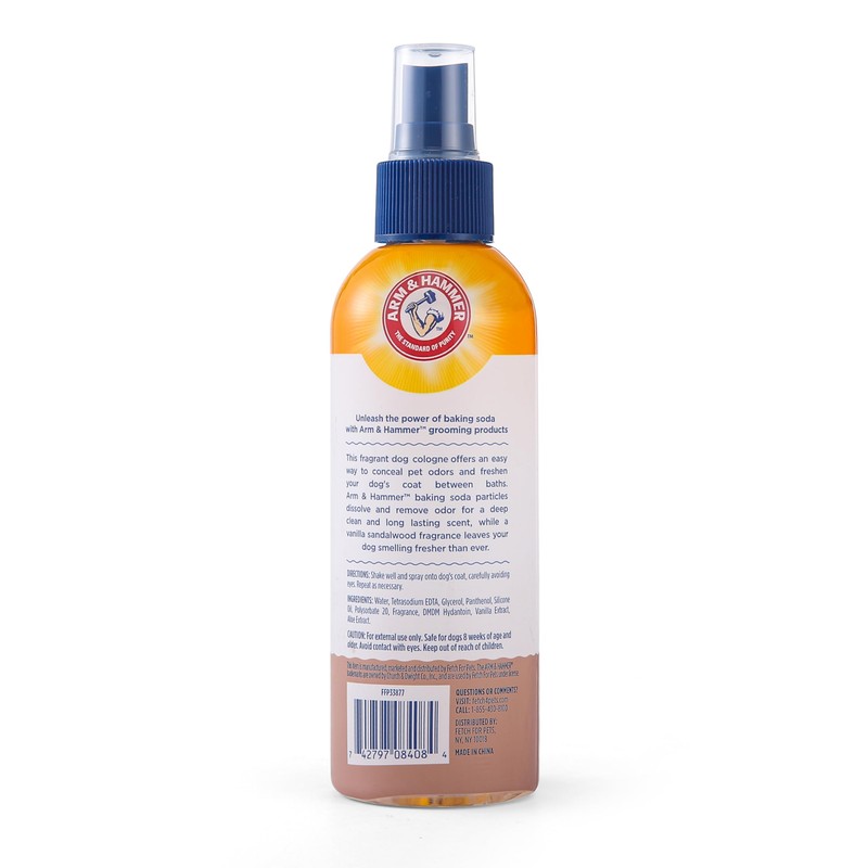 Arm & Hammer for Pets Cologne Pet Fragrance Spray for