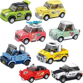 Famous Car World Famous Car Blocks No. 7 (4 Pieces) Toy Car Car Blocks Mini Car Supercar Blocks Famous Car Blocks / 페이머스카 세계명차 블럭 7호 (4개) 장난감자동차 자동차블럭 미니카 슈퍼카블럭 명차블럭