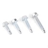 200pcs Self Tapping Screw, Metal Self Tapping Drill Screws Assortment