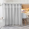 SIQITECHUK Bunk Bed Bottom Curtains Mid-Sleeper Tent Canopy Blackout Bed