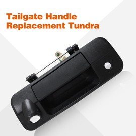 Perfit Liner Tailgate Handle Latch - with Keyhole & Camera Hole Compatible with Toyota 2007-2013 Tundra TO1915119 690900C051