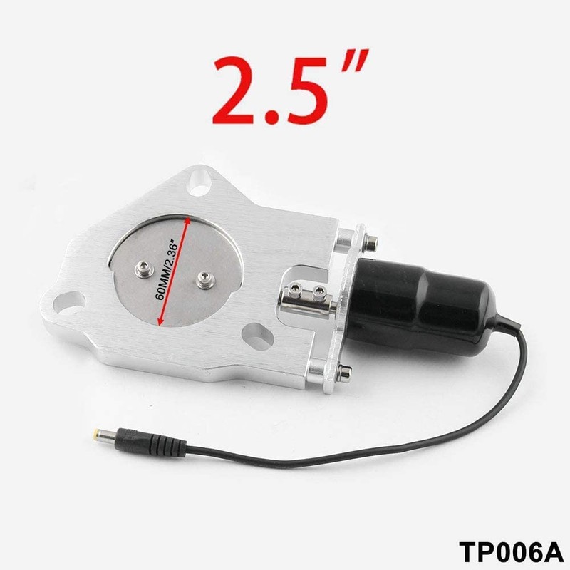 TOTMOX 2.5 Inch Electric Exhaust Valve Downpipe Systems Remote Control