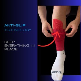 NORYZ Leg Sleeve Soccer (Red)