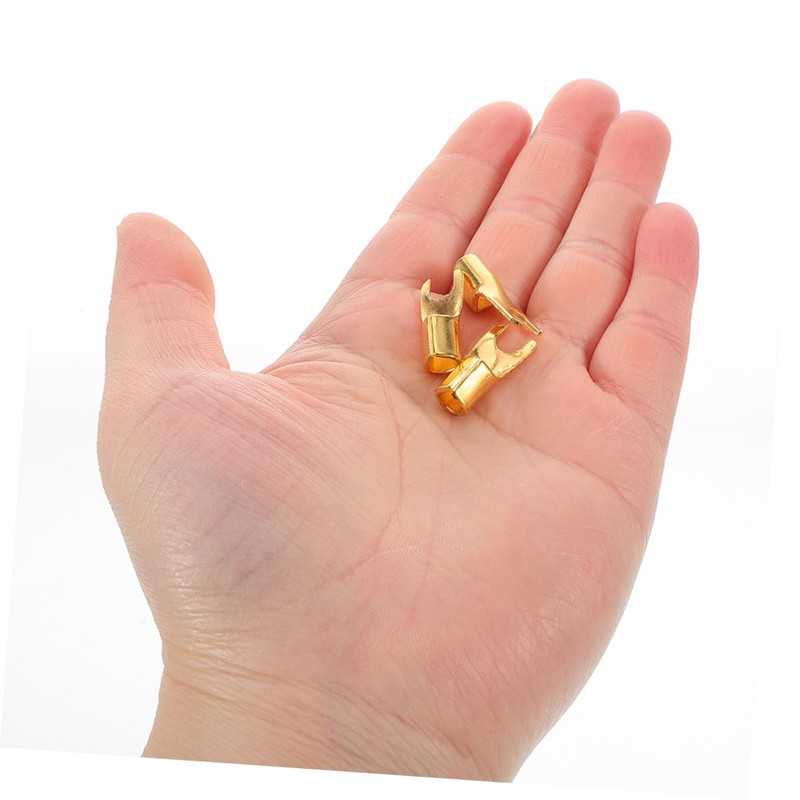 KOMBIUDA 20pcs U Shaped Terminal Connectors for Amplifiers and Compatibility