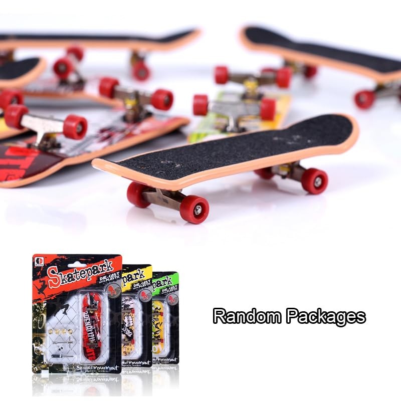 zalati Finger Skateboards, 2 Pack Mini Fingerboards with Replacement Kit
