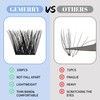 Individual Eyelashes Set 240 Pieces D Crul 15-20 mm Clusters