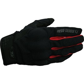 T's TSG-43A Protection Mesh Gloves Black/Red M