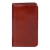 Scully Western Planner Italian Leather Pocket Mahogany 1008-06