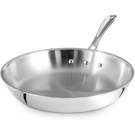 Calphalon Stainless Steel 10 inch Tri Ply Skillet Steak Fry Pan 1390 NEW
