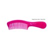 Krest Teal Tangle Tamer Curved Tooth Comb