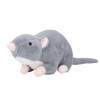 Plush Mouse Toy Funny High Simulation Gray Stuffed Mouse Animal