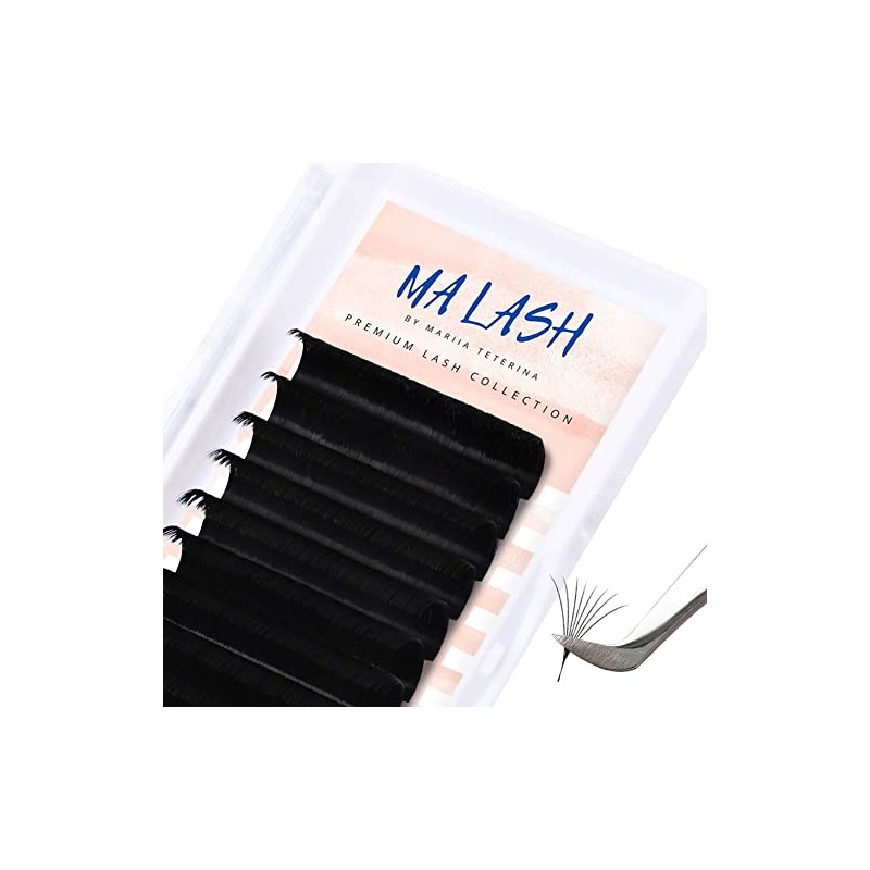 MA LASH L 0.07 5-8mm Short Eyelash Extensions Individual Lashes