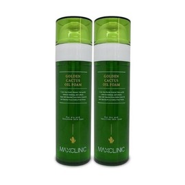 Max Clinic Golden Cactus Oil Foam 110g 2 Ss / 맥스클리닉 골든 선인장 오일 폼 110g 2개 Ss