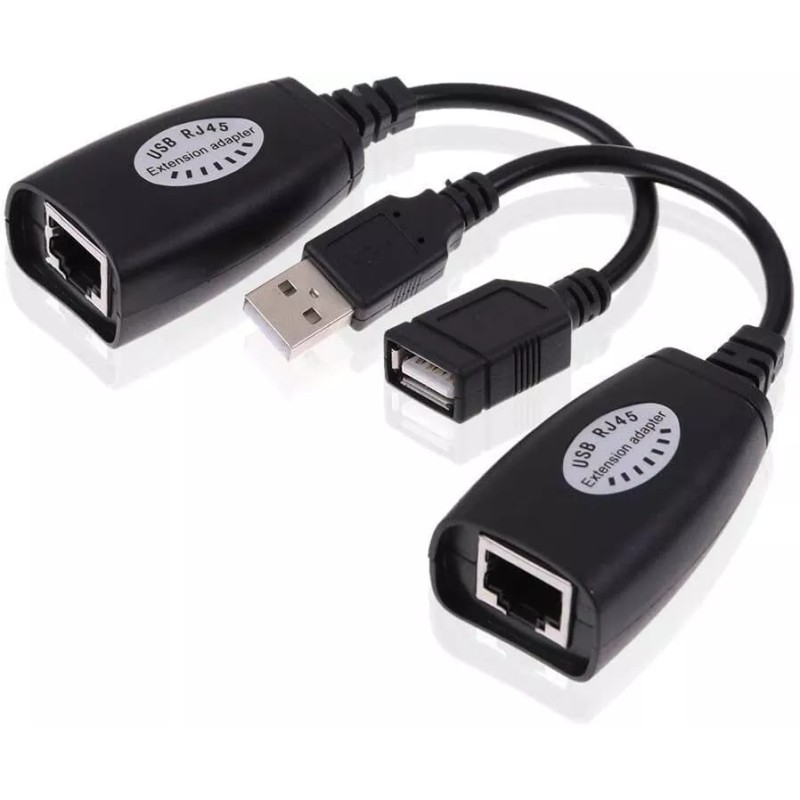 Sabrent USB Extension Cable over Cat5e or Cat6 Extender Adapter