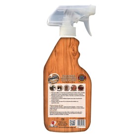 MASTER WOOD, BULL MASTER - 650 ml. Limpiador y Protector para Madera. Limpia, Acondiciona y Protege en un solo paso. Envase con Atomizador para aplicación rápida y efectiva.