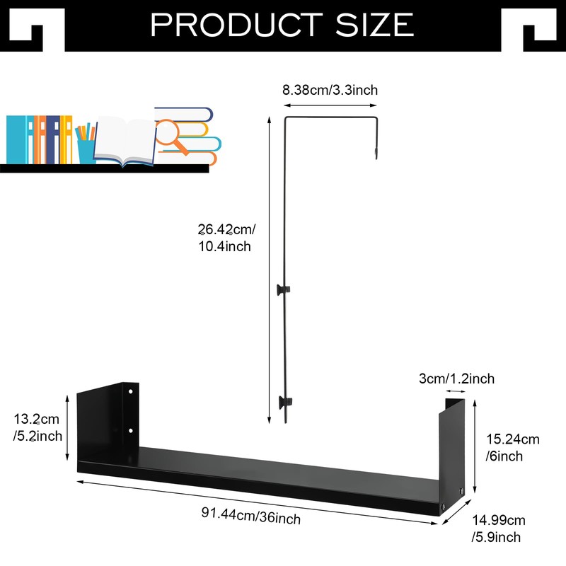 Lineshading Office Cubicle Shelf Storage Organizer Hanging File Organizer Cubicle