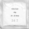 Citric Acid 40g (25L) Sachet - for Homebrew Wine &