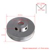 RDEXP Aluminum Alloy Pulley 41mm x 8mm Engine 3-5mm Round