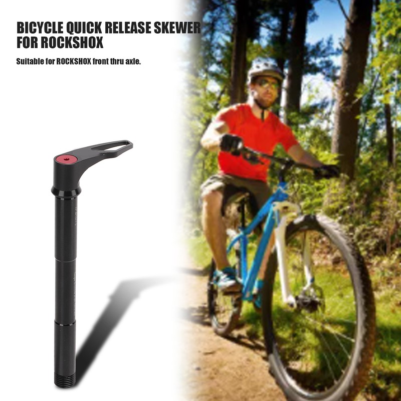 Bicycle Thru Axle Quick Release Skewer Lightweight Aluminum Front Fork