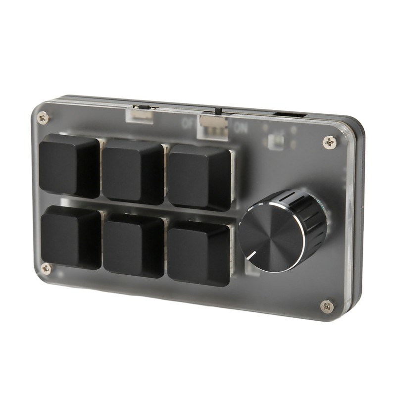 Mini Keypad Knob Design Red Switch Dual Mode Plug and