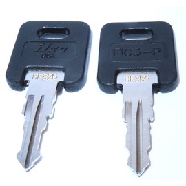 Ilco RV Trailer Keys HF334 - 2 Pack Working Keys for Travel Trailer, Motor Home, Toy Hauler - RV & Camping