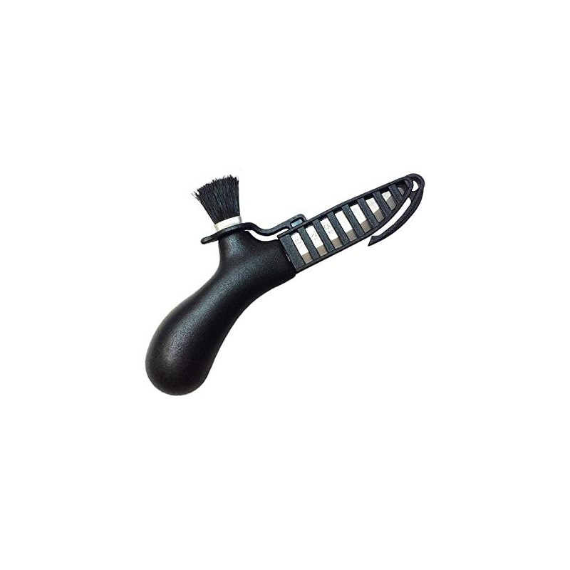 Morakniv MUSHROOM Steel Sandvik 12C27 - Horsehair Brush - Black