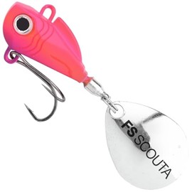 Spro Freestyle Spinnerbait 6 g Scouta Jig Spinner, Colour: Fluoro Pink