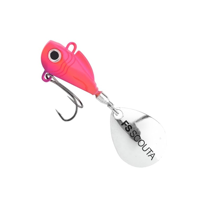 Spro Freestyle Spinnerbait 6 g Scouta Jig Spinner, Colour: Fluoro