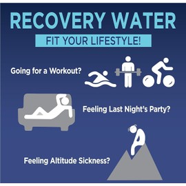 NANO FIT WATER - All Natural Oxygen Infused Bottle Water, 9.5+ pH Alkaline Still Drinking Water, 100% Recyclable Aluminum Bottle, 16 Oz (24 Pack)