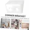 Boxonly Shelf Cabinet Door 90 Degree Plastic Corner Braces 2