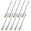 Sliverdew Wire Brushes, 10 Pieces 3 mm Wire Brush for