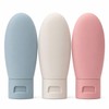 Travel Bottles, 3 Piece Leakproof Squeezable Containers