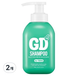 TS GD Youth Dandruff Shampoo, 400g, 2 pcs / TS 지디 청소년 비듬 샴푸, 400g, 2개