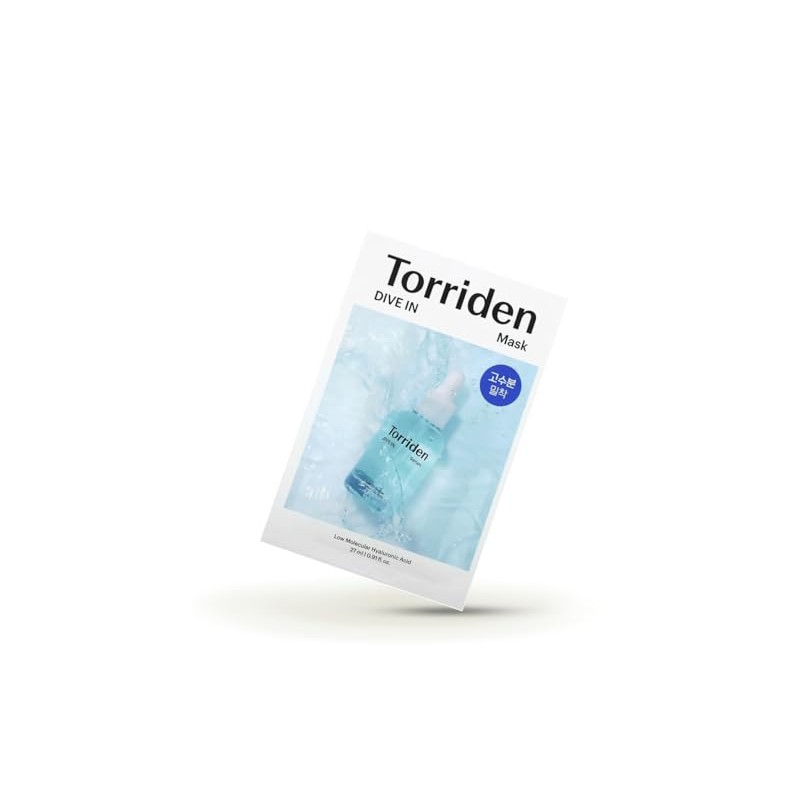 Torriden Dive in Mascarilla Facial con Ácido Hialurónico de Bajo