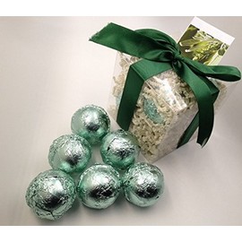 Spa Pure Dragonfly Moon Gift - 6 Large Bath Bombs in Gift Box Made with Shea, Mango & Cocoa Butter, Ultra Moisturizing (14 Oz) Great for Dry Skin, All Skin Types