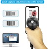 NetumScan NetumScan 2D-Barcode Scanner - Tragbarer QR-Barcode-Leser/Bildwandler (PDF417, QR, Data