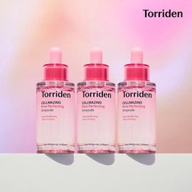 Torriden [Large Size Set] Cellmazing Low Molecular Collagen Pore Firming Ampoule 30ml x 3 / 토리든 [대용량구성] 셀메이징 저분자 콜라겐 모공 탄력앰플 30ml x 3개