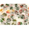 LaetaFood Tiger Pops Original Assorted Pops Suckers Fruit Flavored, Hard